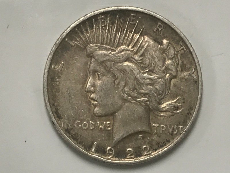 1922-D Peace Silver Dollar ...