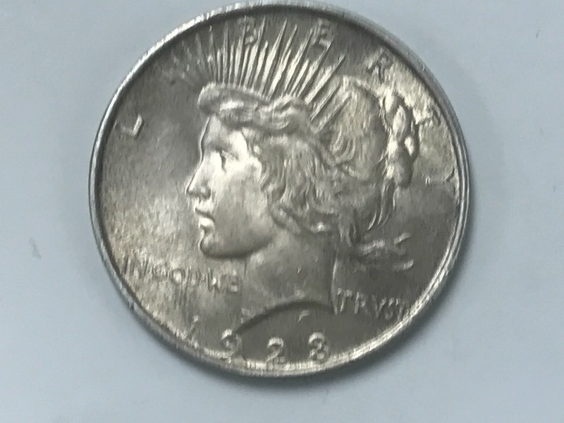 1923 Peace Silver Dollar ...