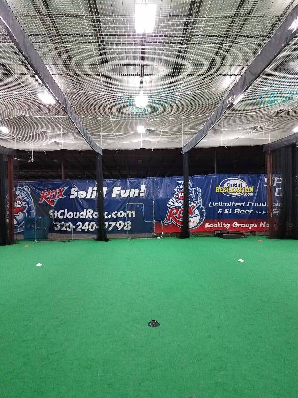 63 x 50 x 18 Indoor Baseball Batting Cages