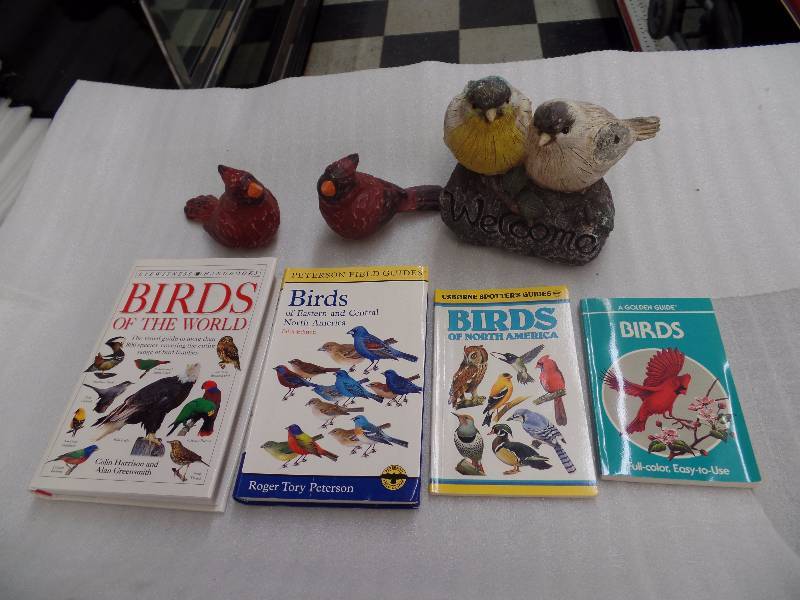 Bird Books & Statues