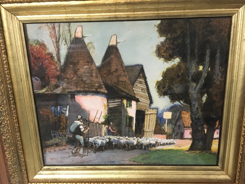 lot 1 image: Ernest Uden Framed Litho