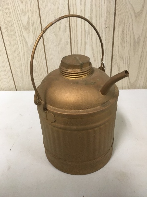 lot 12 image: Metal Gas Can with Spout