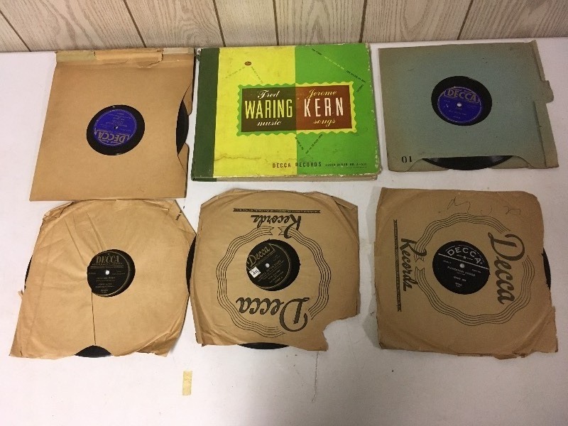 10 Albums 78s - Decca
