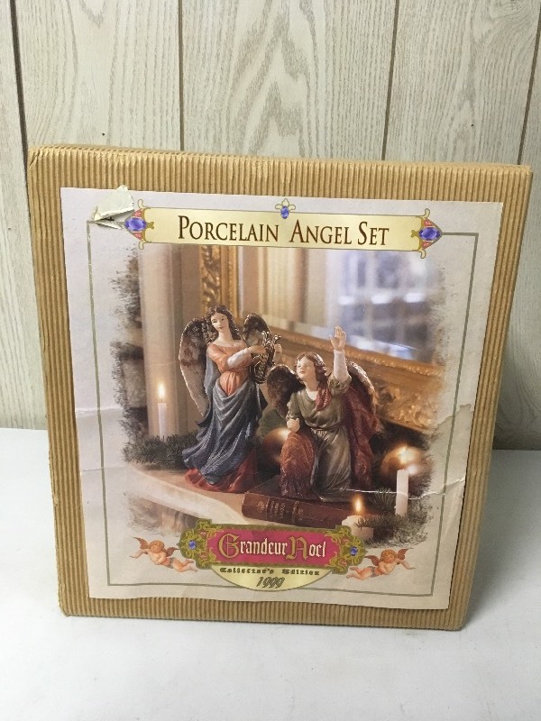 Porcelain Angel Set