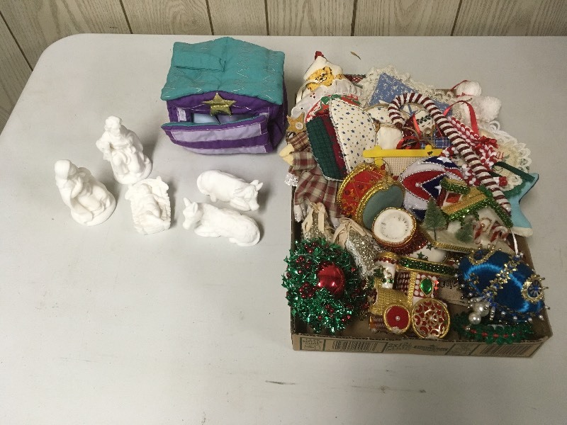 Ornaments Vintage Handmade & Nativity