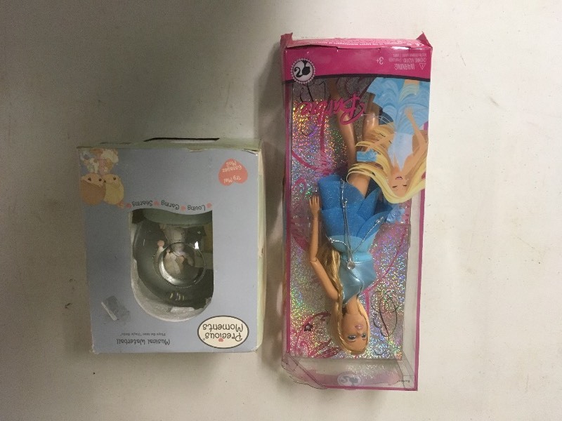 Barbie & Precious Moments Musical Waterball