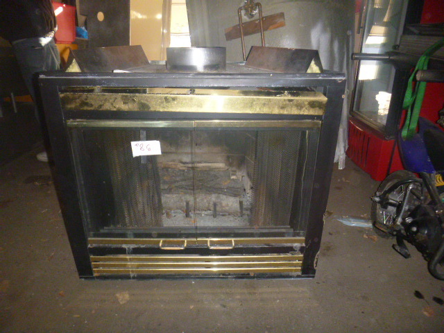 lot 86 image: Heat-N-Glo Wood Fireplace