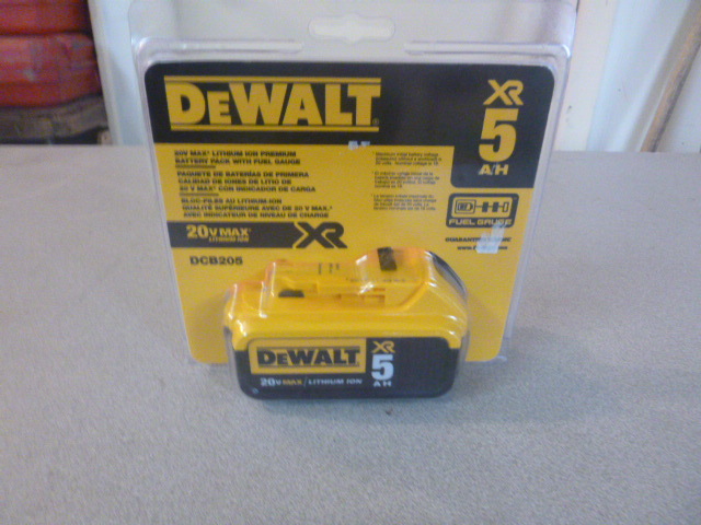 lot 137 image: DeWalt Lithium Ion Premium Battery Pack