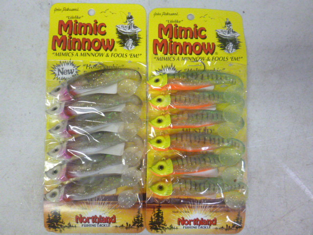 lot 223 image: 2 Packs of Northland Life Like Mimic Minnows