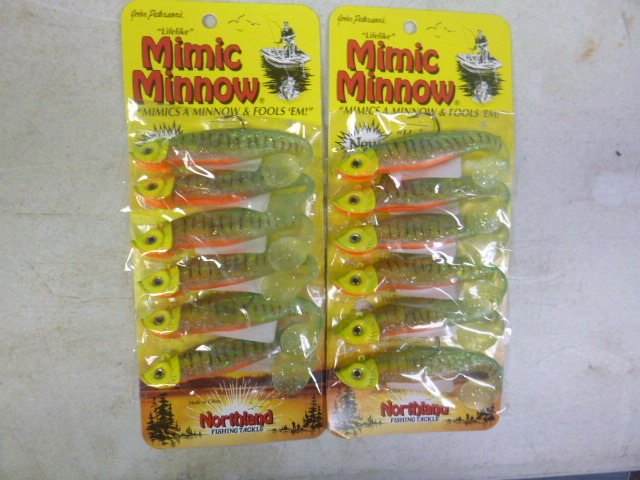 lot 226 image: 2 Packs of Northland Life Like Mimic Minnows