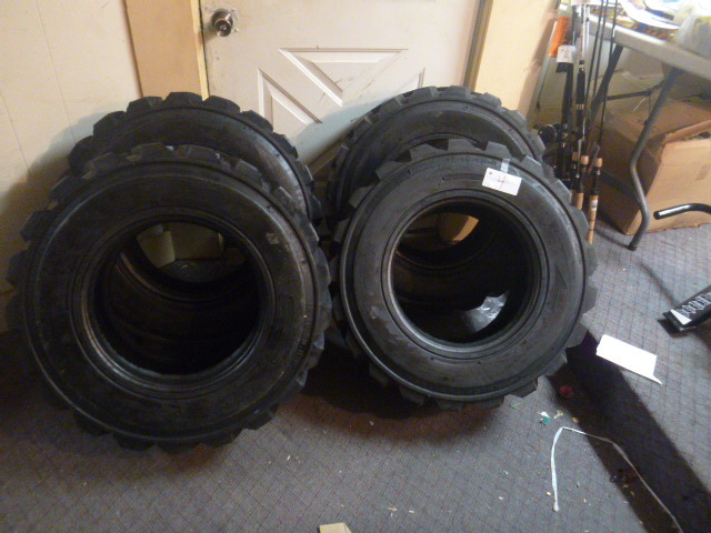 lot 4 image: 4 NEW Allied RBT Skidloader Tires