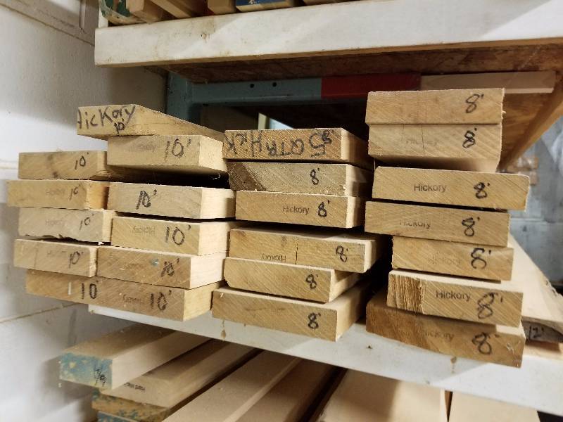 lot 188 image: shelf lot misc. wood misc. length misc. species
