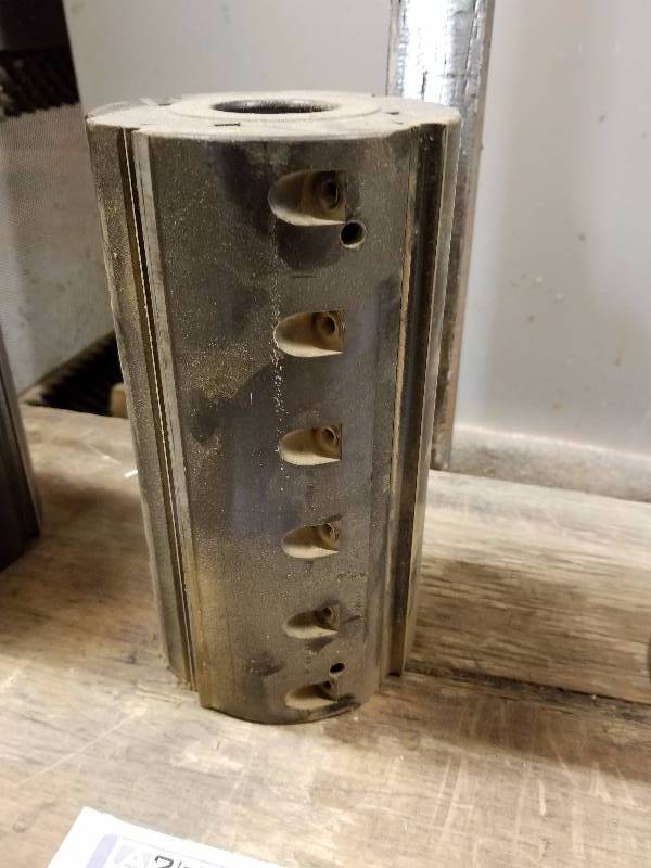lot 51 image: 9 HSS cutting head for non corrugated straight blades