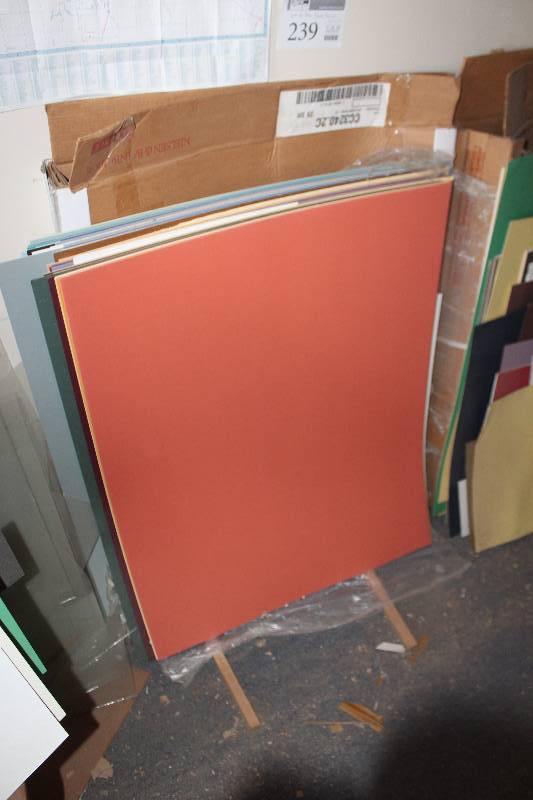 lot 239 image: Large Lot frame matting