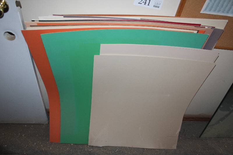 lot 241 image: Large Lot frame matting