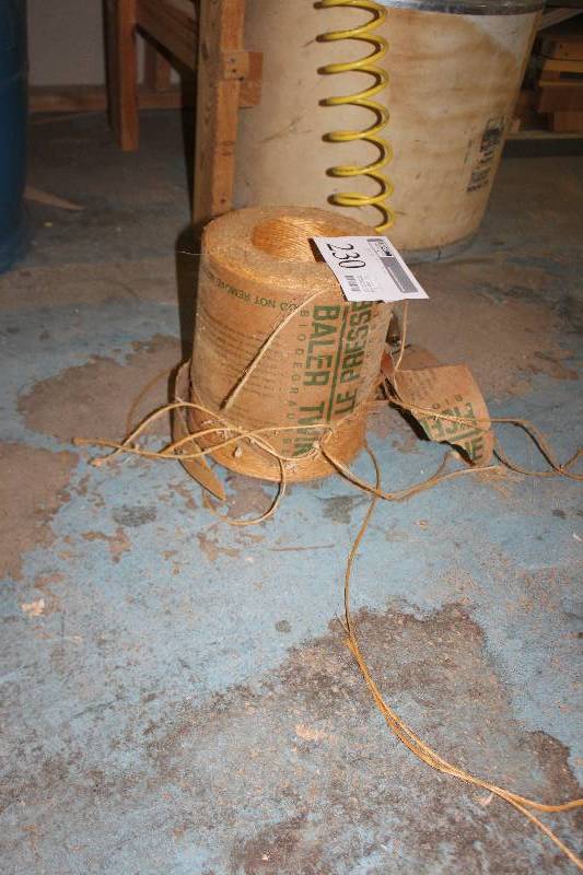 lot 230 image: large bail of twine