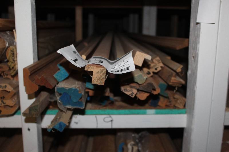 lot 133 image: Shelf of misc. Picture Frame