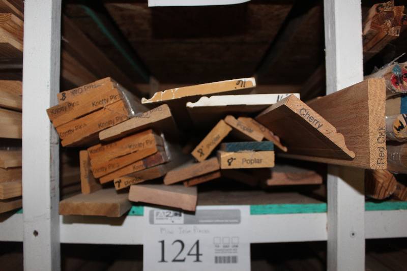 lot 124 image: Shelf of misc. casing