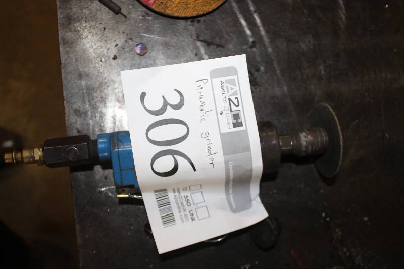 lot 306 image: pneumatic air grinder