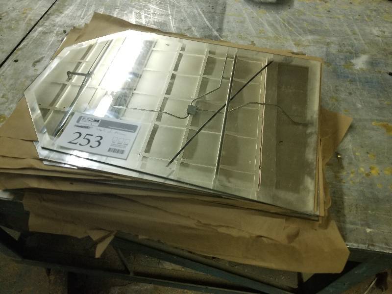 lot 253 image: Large lot mirrors
