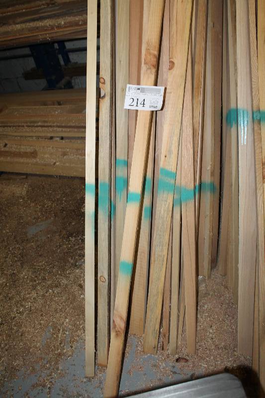 lot 214 image: large lot wood drops