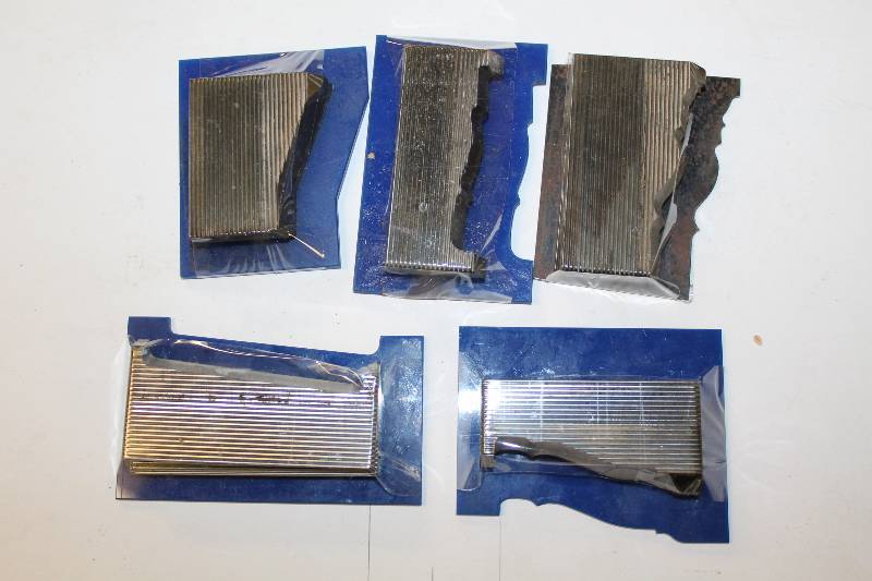 lot 341 image: 5 Casing Profile Knives w Templates