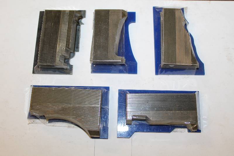 lot 338 image: 5 Casing Profile Knives w Templates