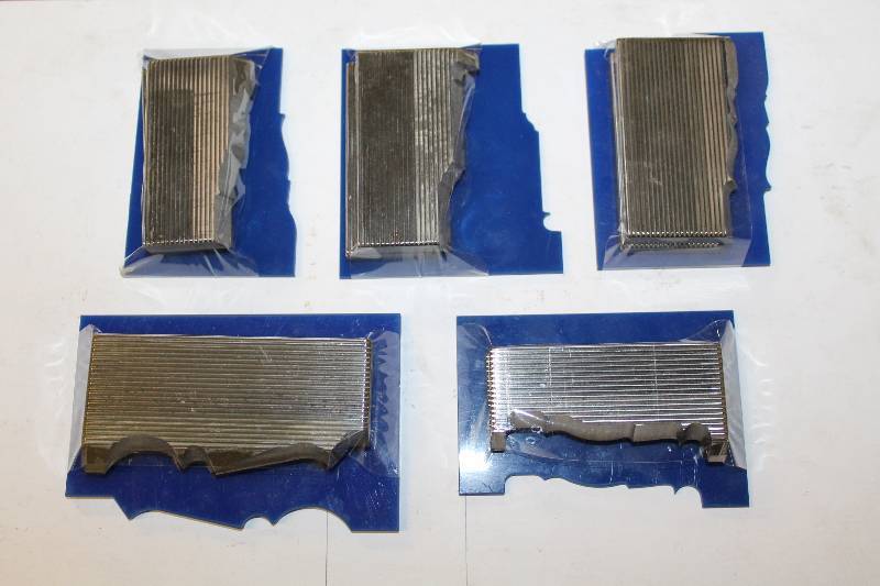 lot 340 image: 5 Casing Profile Knives w Templates