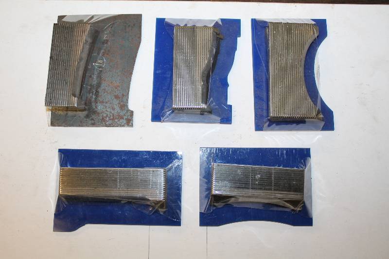 lot 342 image: 5 Casing Profile Knives w Templates