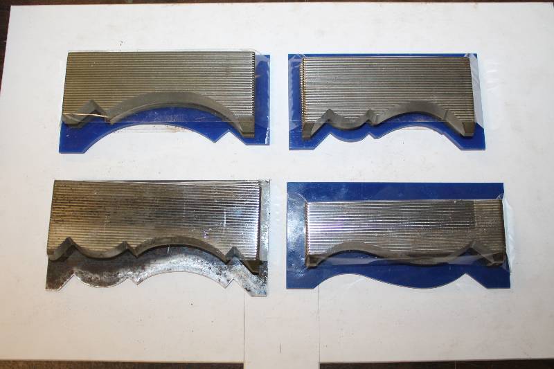 lot 350 image: 5 Crown Profile Knives w Templates