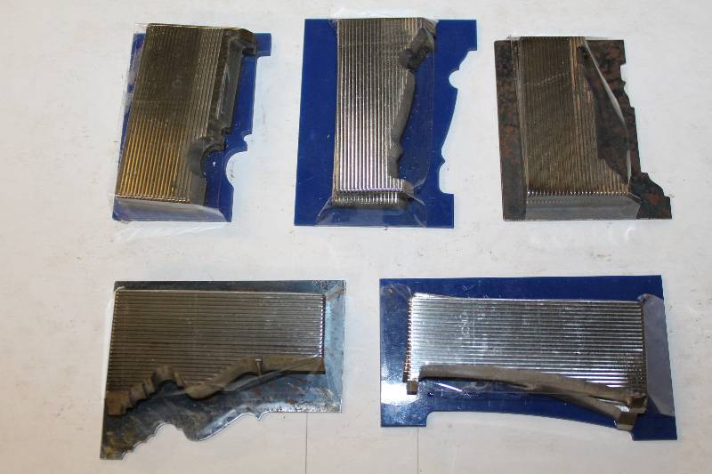 lot 370 image: 5 Casing Profile Knives w Templates