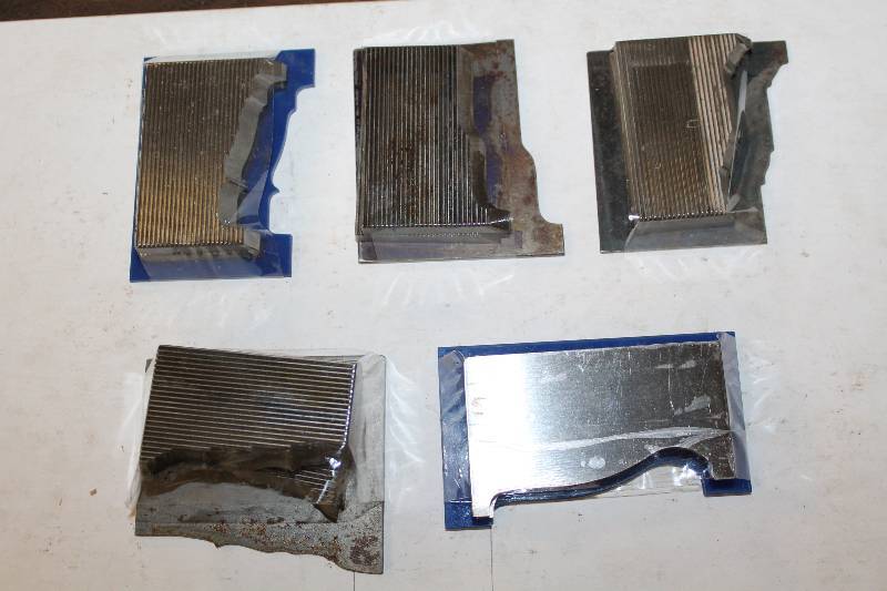 lot 364 image: 5 Casing Profile Knives w Templates