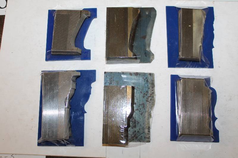 lot 360 image: 5 Casing Profile Knives w Templates