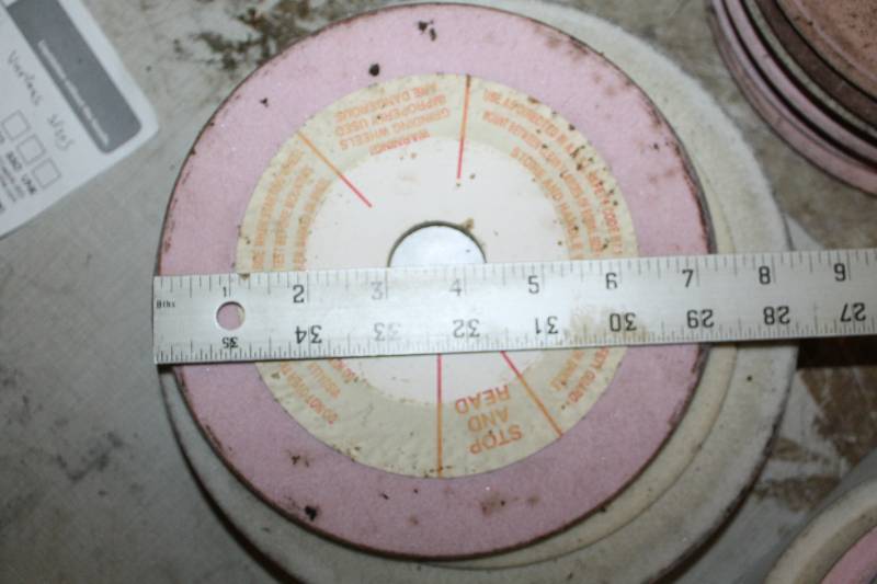 lot 300 image: Misc Profile Grinder Wheels