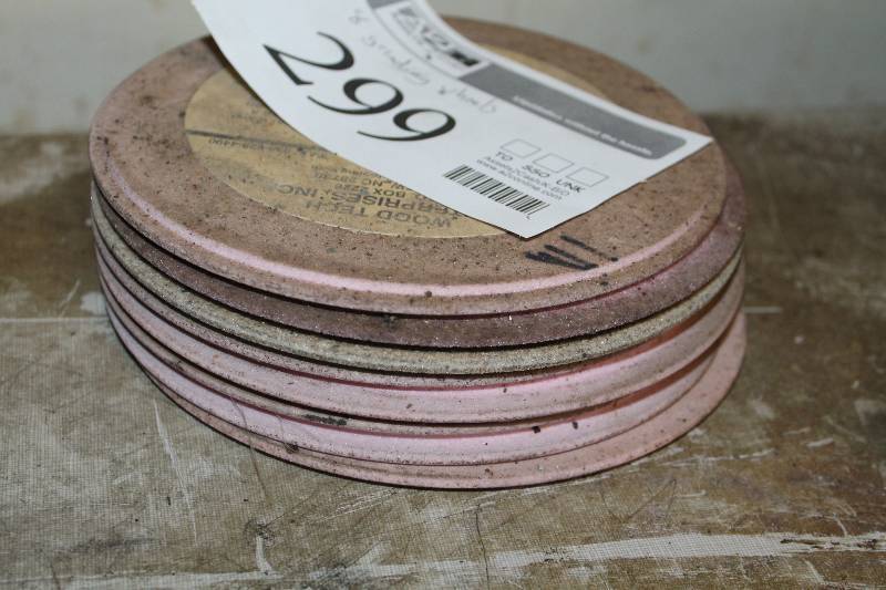 lot 299 image: Misc Profile Grinder Wheels