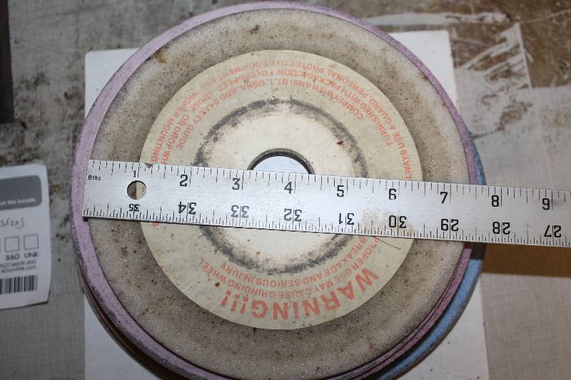 lot 302 image: Misc Profile Grinder Wheels