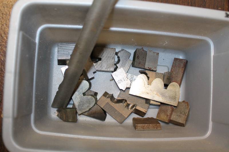 lot 443 image: Misc Lot Of HSS Profile Blades