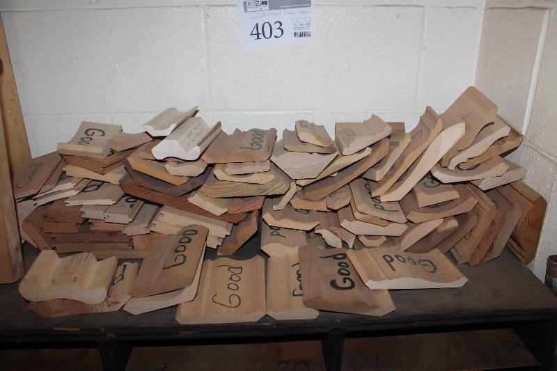 lot 403 image: Lot of Wood Frame Pieces
