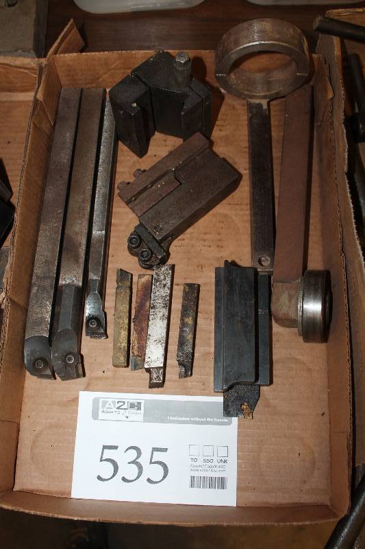 lot 535 image: Lot of 10 Milling Tool Holders