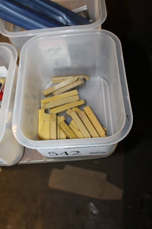 lot 542 image: Lot of 20 Carbide Cutting Tools