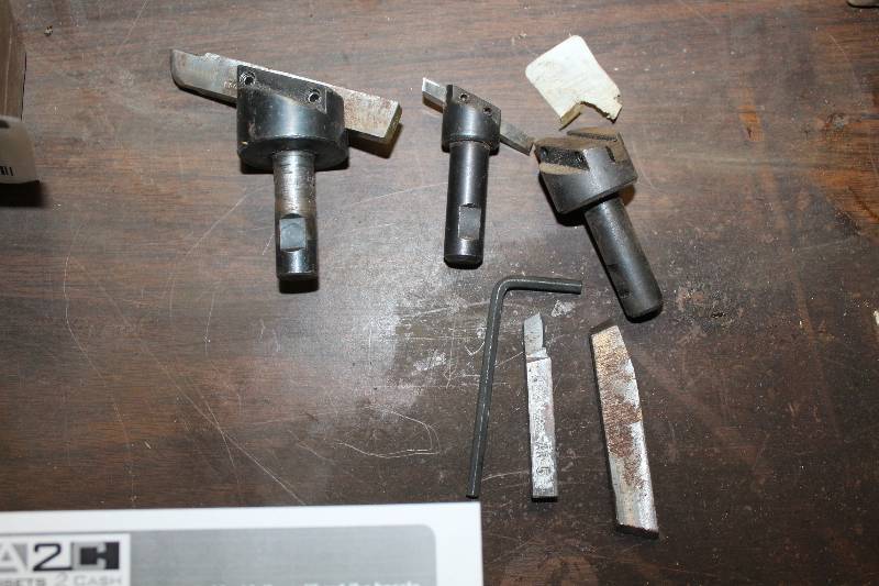 lot 545 image: Set of 3 Fly Cutting Heads