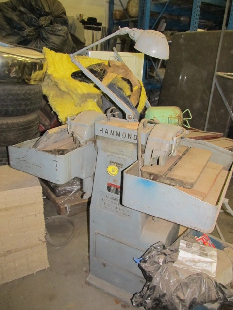 lot 43 image: Hammond Model WD-10-C Carbide Tool Grinder, 2HP 440V 3P motor, MPI purchased to use, but not put into service.