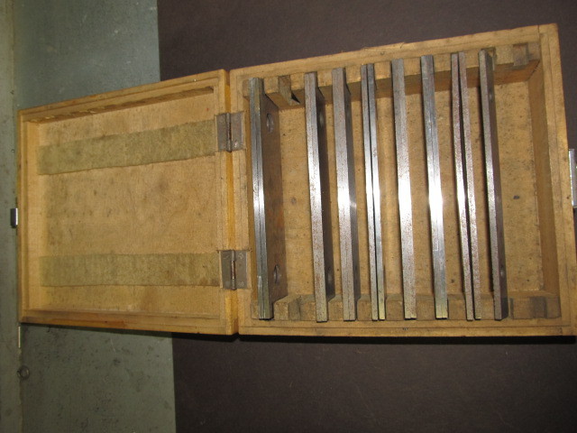 lot 569 image: Machinists Thin Parallel Bar Set