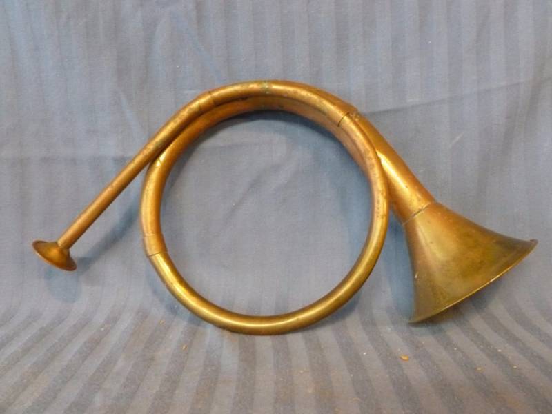 Vintage Brass Bugler