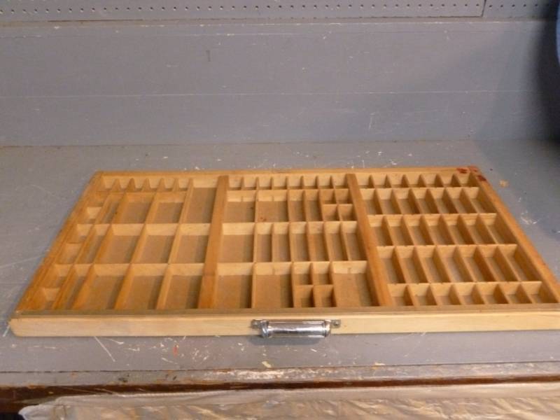Vintage Printers Drawer