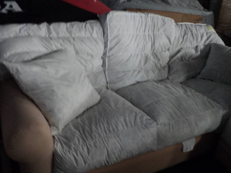 new down filled couch from J.C. Pen...
