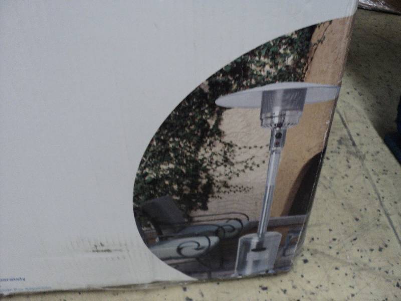 87in stainless steal patio heater...