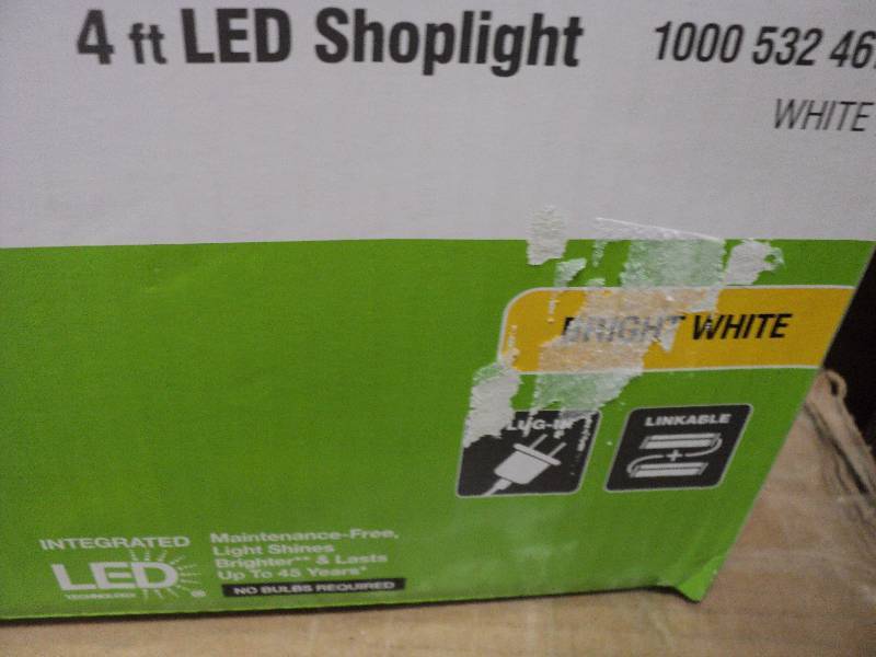 4ft LED shop light...