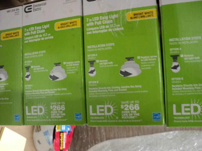 4 LED 7in easy lights...