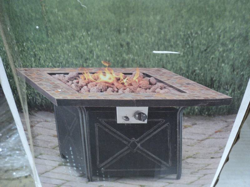 hampton bay crossridge outdoor gas ...